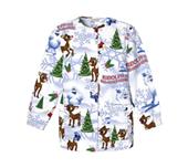 Rudolph The Red Nose Reindeer Jewel Neck Warm-up